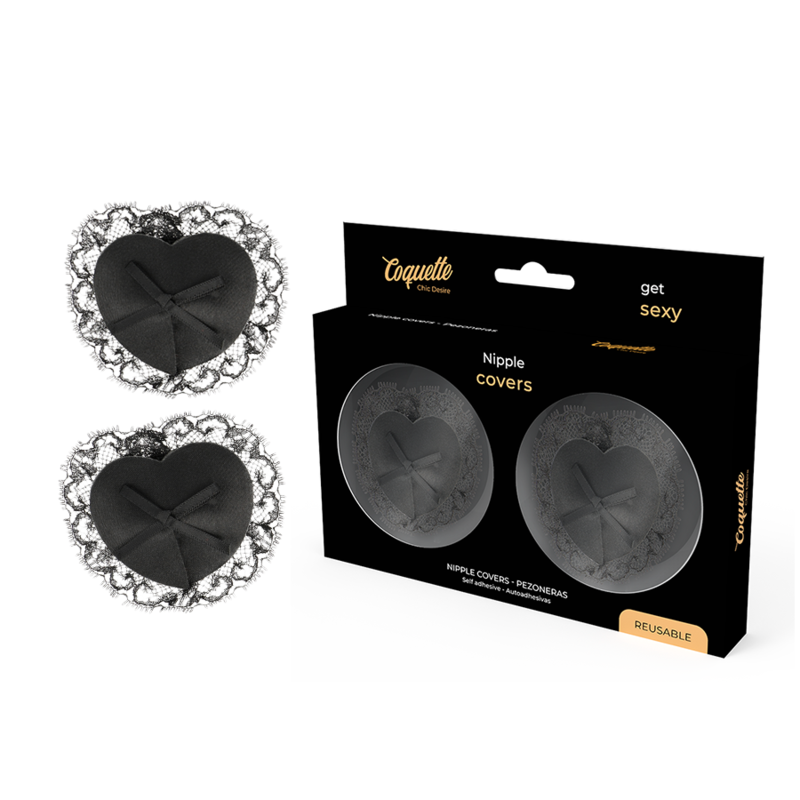 Coquette Chic Desire - Cache-Malins En Dentelle Noire